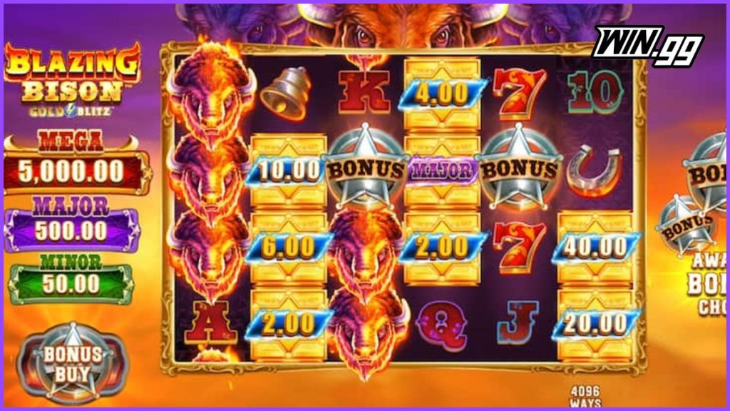 Blazing Bison Gold Blitz slot
