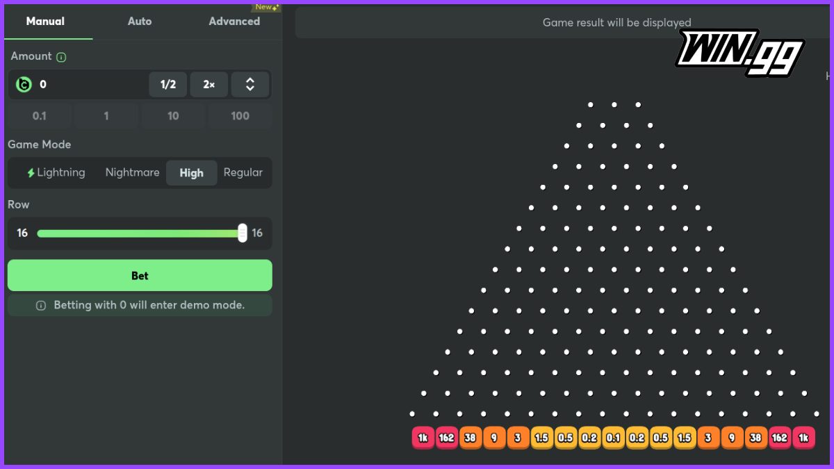 bitcoin casino games - plinko
