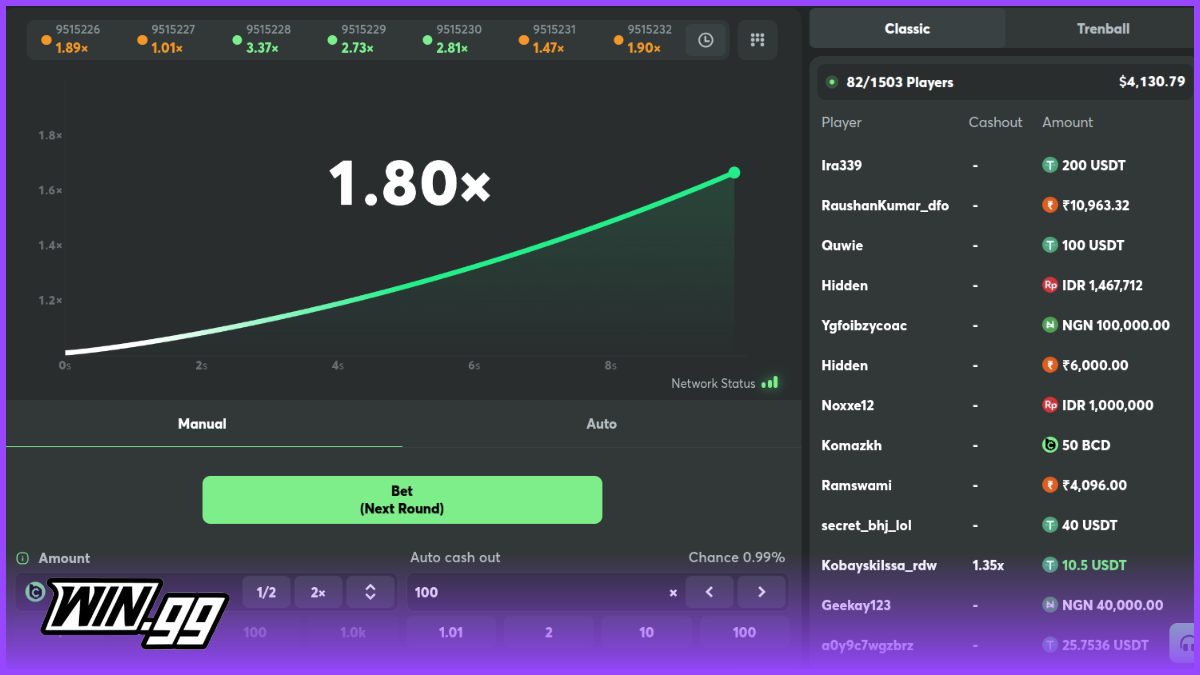 crypto casino gambling games
