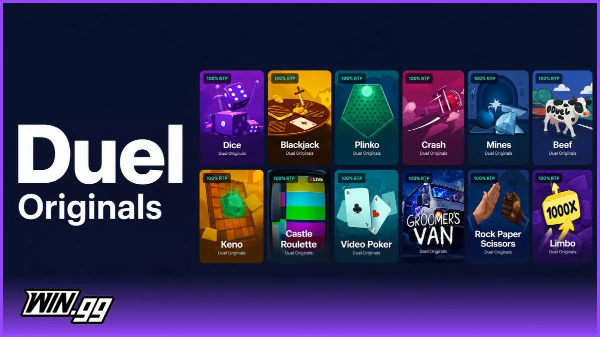 Duel Originals WIN.gg banner