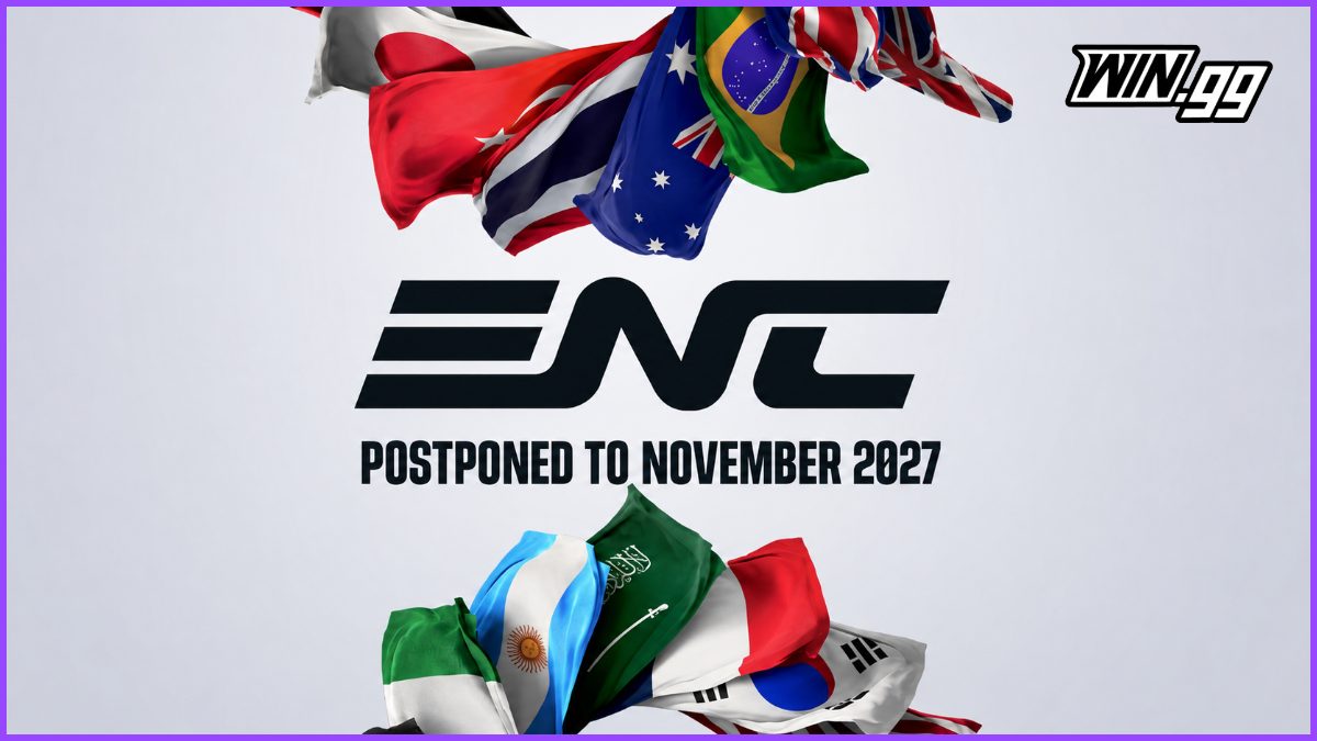 The Esports Nations Cup Has Been Postponed to November 2027
