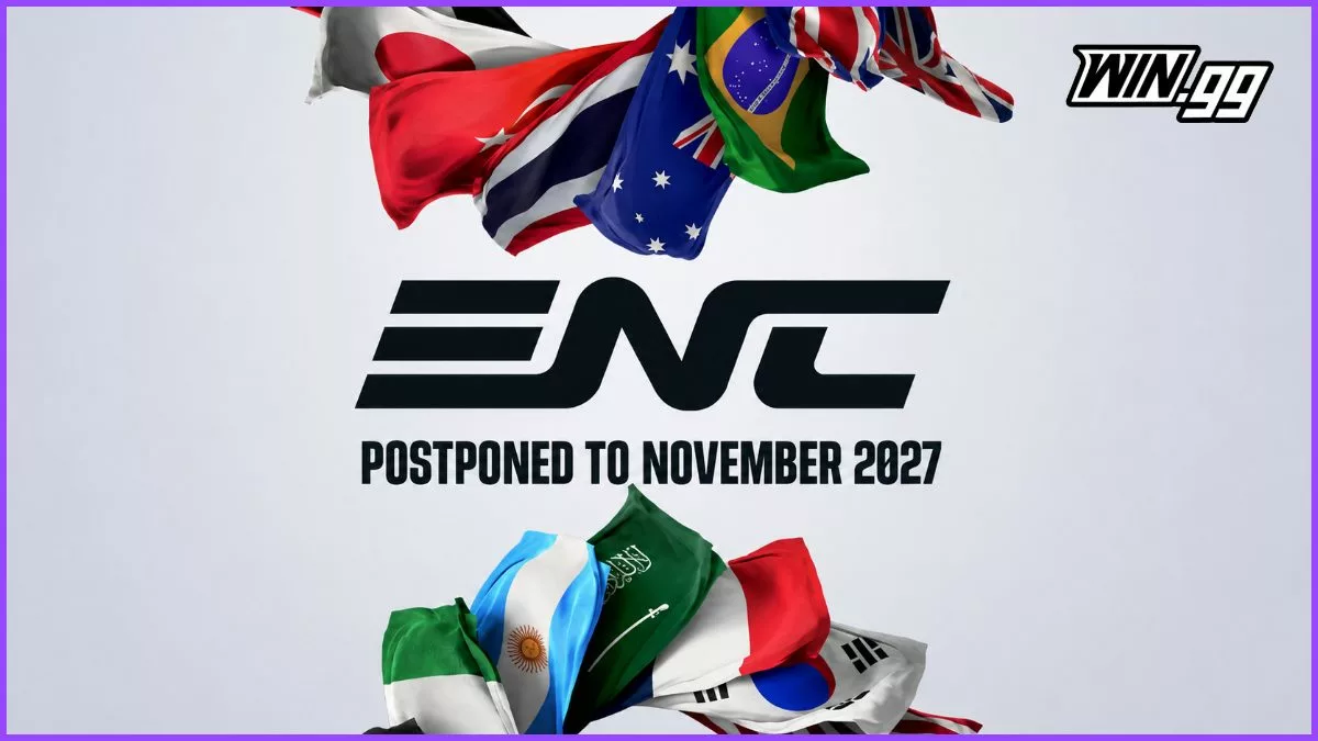 The Esports Nations Cup Has Been Postponed to November 2027