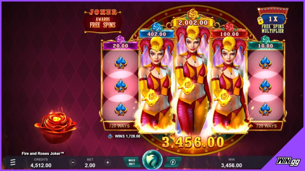Fire and Roses Joker slot