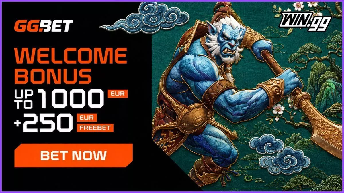GG.BET Bonus: The International 2026 Offer — Get Up to €1,000 + €250 in Free Bets