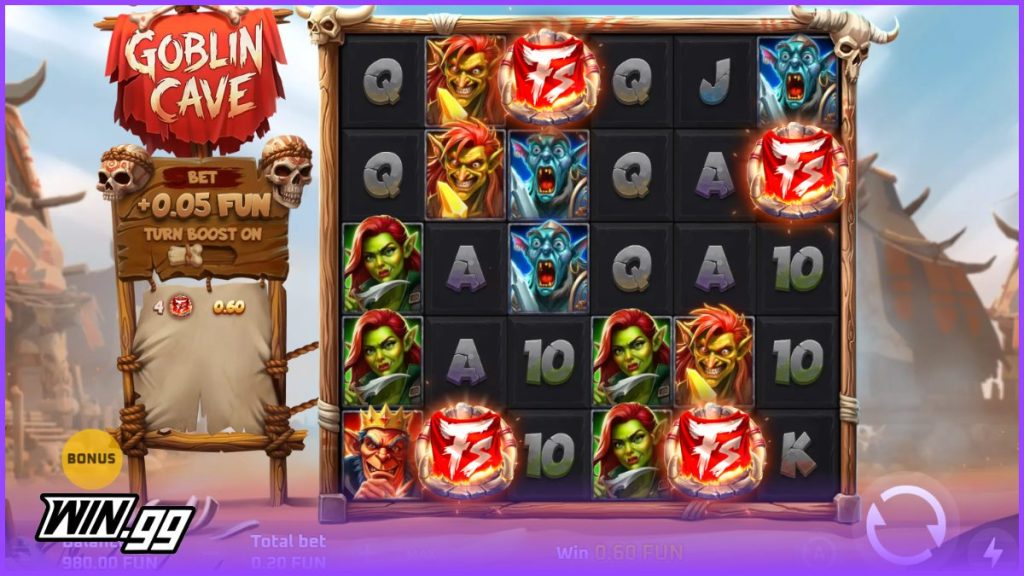 goblin cave slot free spins