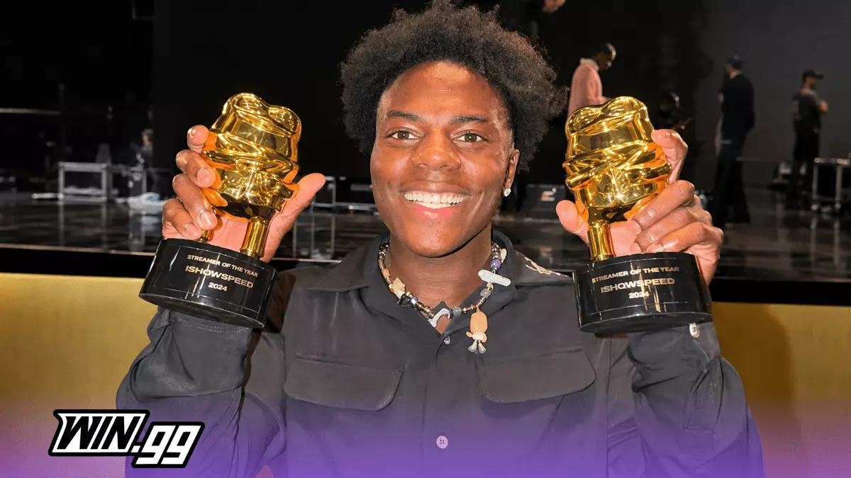 iShowSpeed Nominated for Esports Streamer of the Year 2026: Can He Complete a Three-Peat?