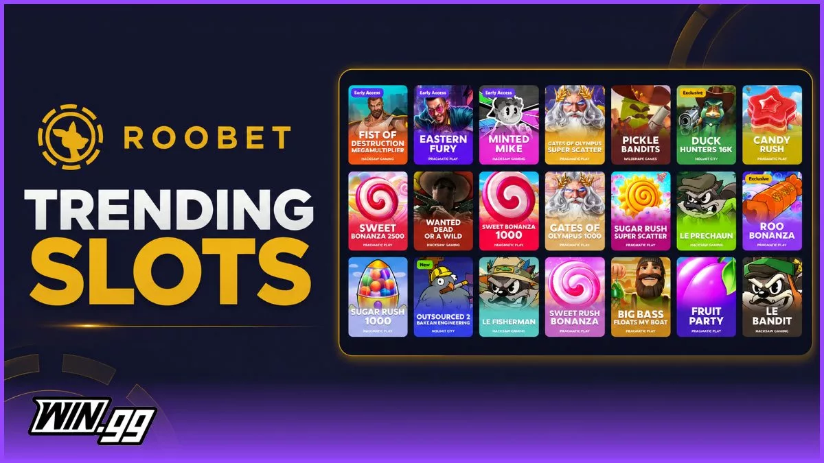 Top 5 Trending Games at Roobet to Try This Week