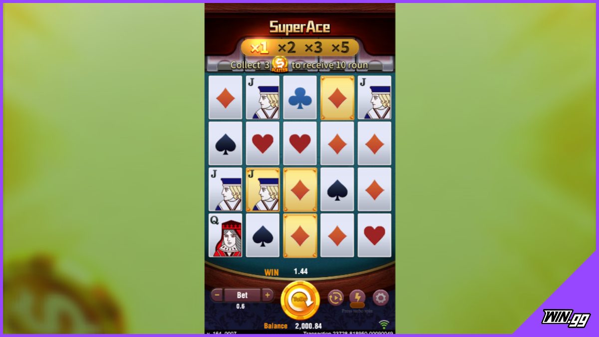 Super Ace slot game