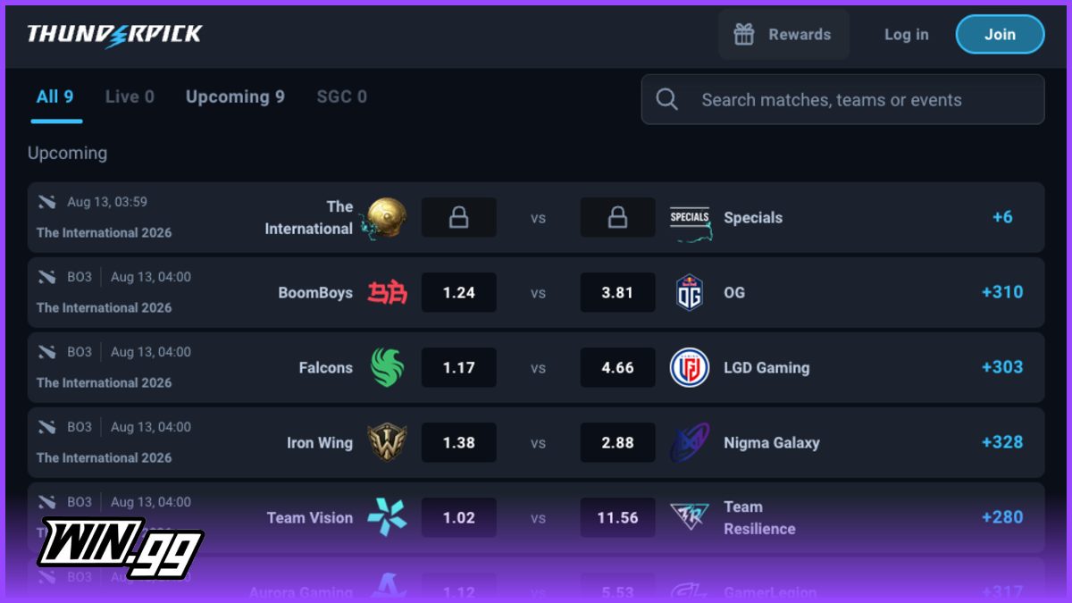 Thunderpick TI15
