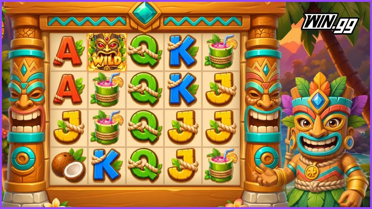 Playing the Tiki Paradise slot