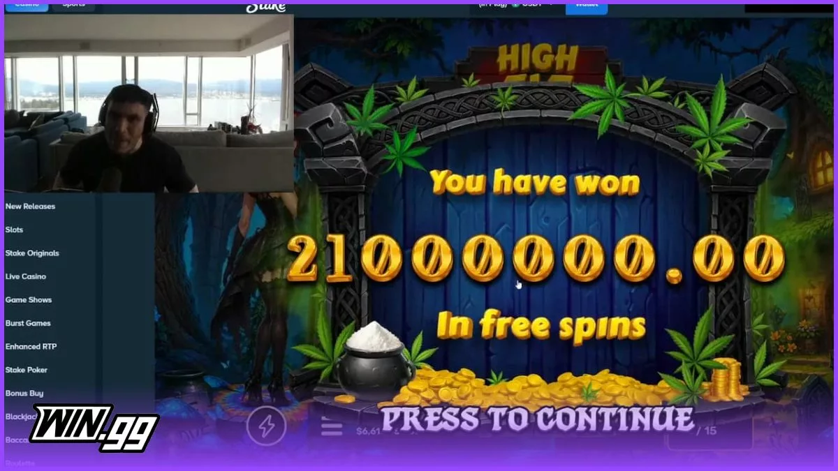 Trainwreckstv Strikes Big With a $21 Million Win on the High Elf Slot