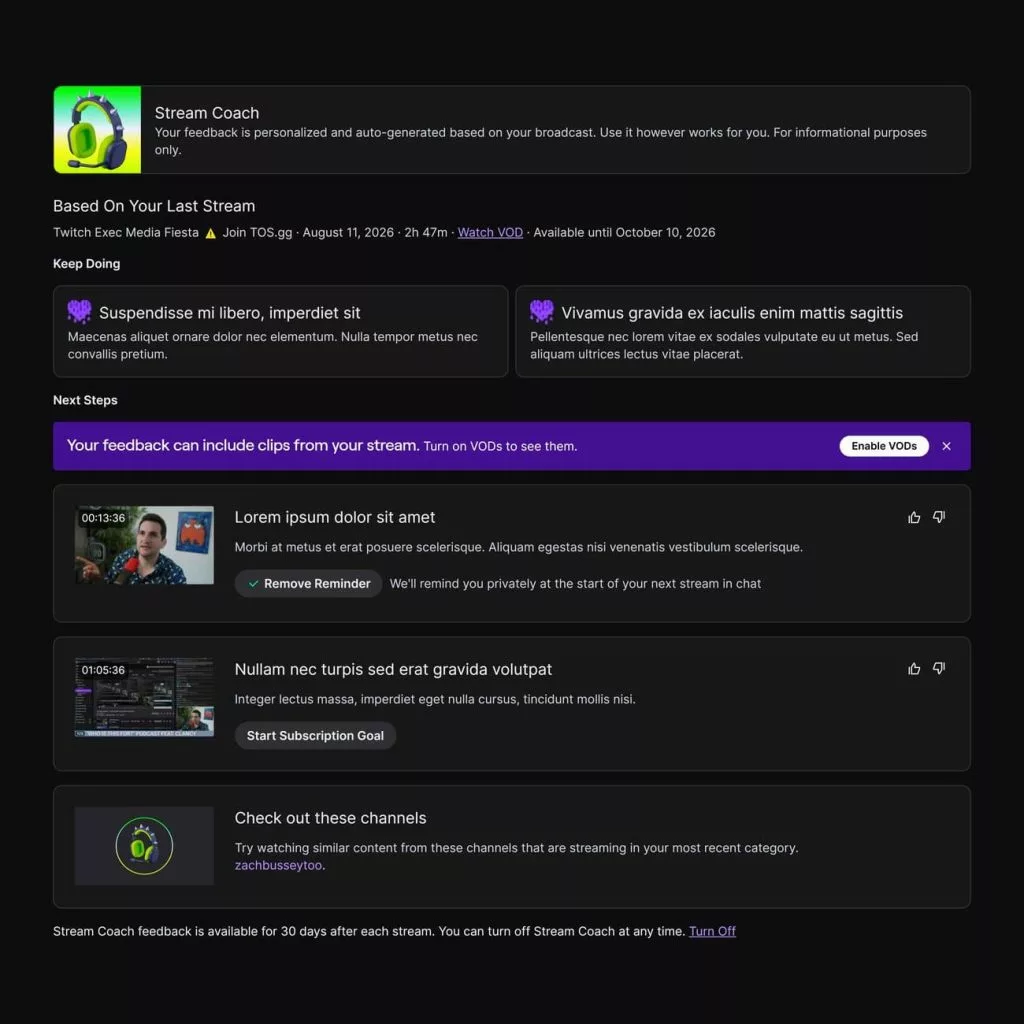 Twitch AI Stream Coach