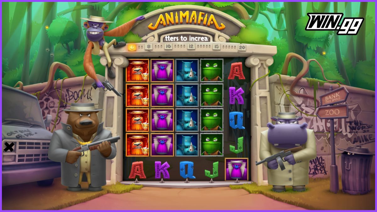 Animafia slot game