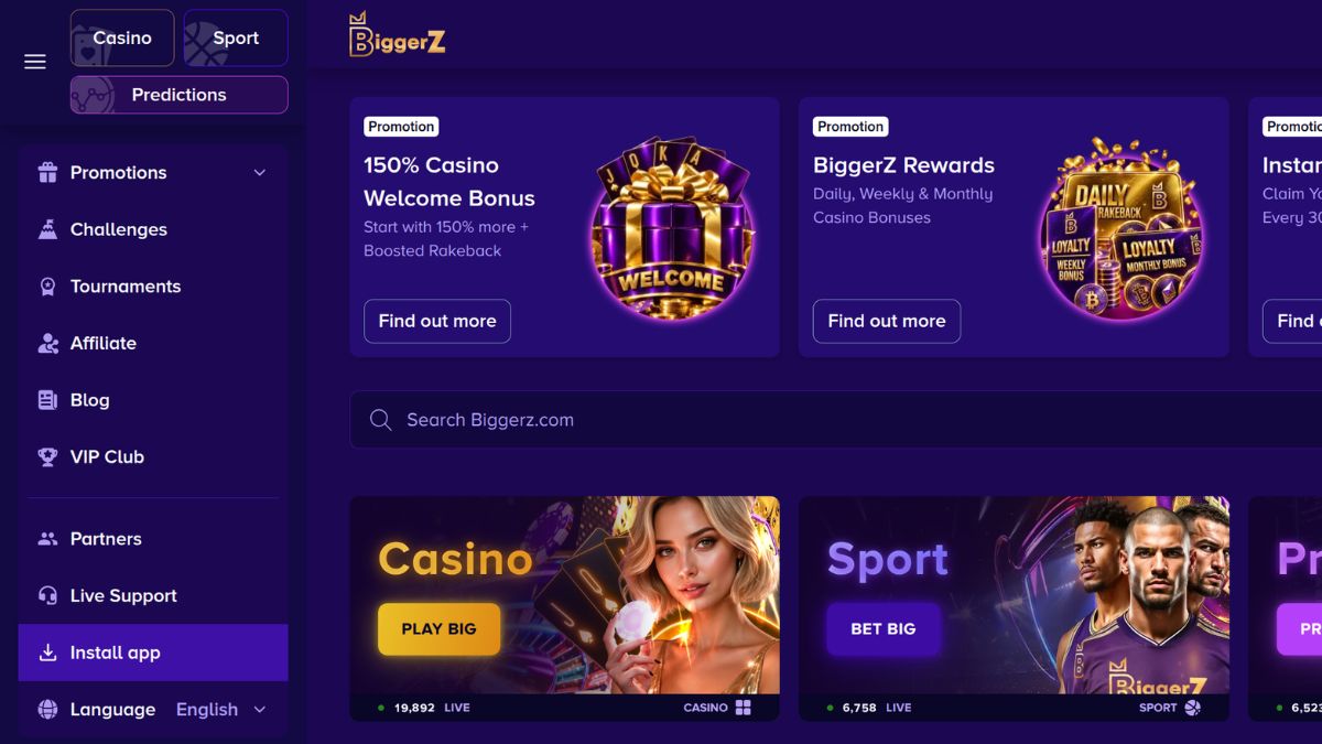 biggerz, new crypto casino