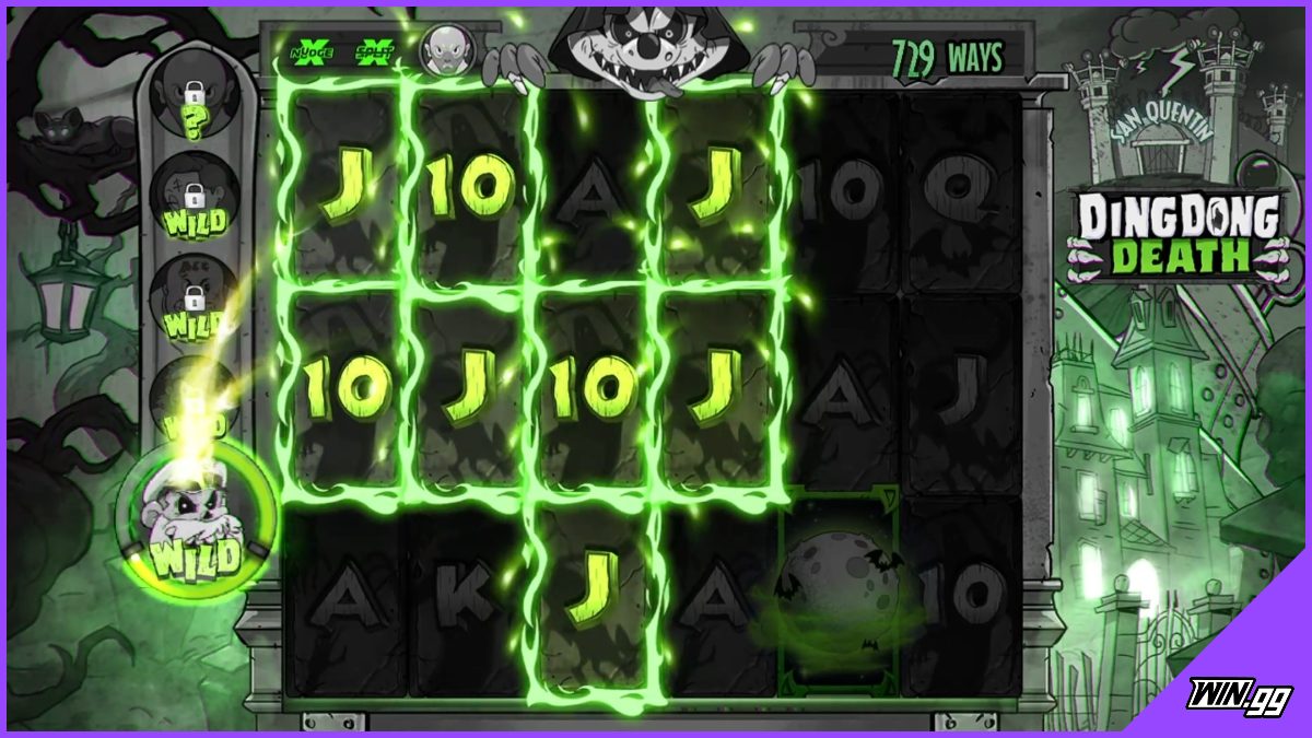 How To Play The Ding Dong Death Slot: Death Meter, xNudge Wilds & Bonus Features