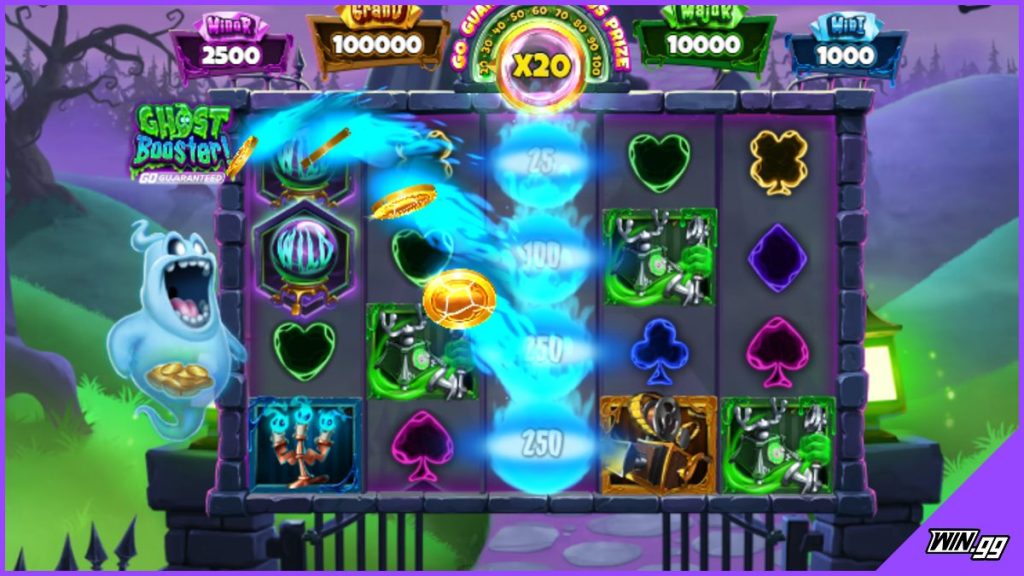 Ghost Booster slot coins