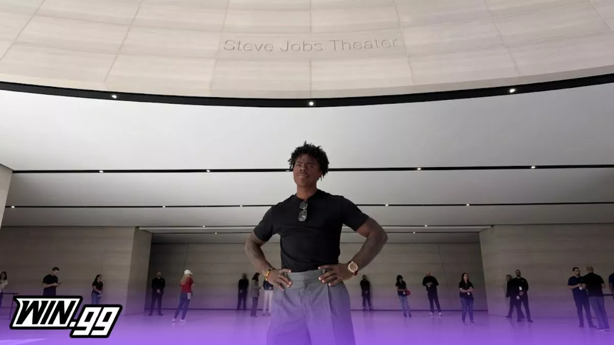 iShowSpeed Livestreams Apple Keynote and Meets New CEO John Ternus