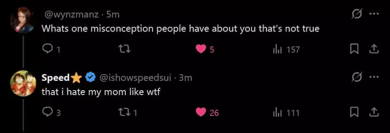 iShowSpeed mental health fan questions