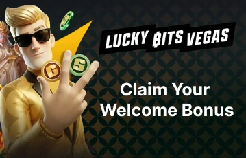 Lucky Bits Vegas welcome bonus for new players