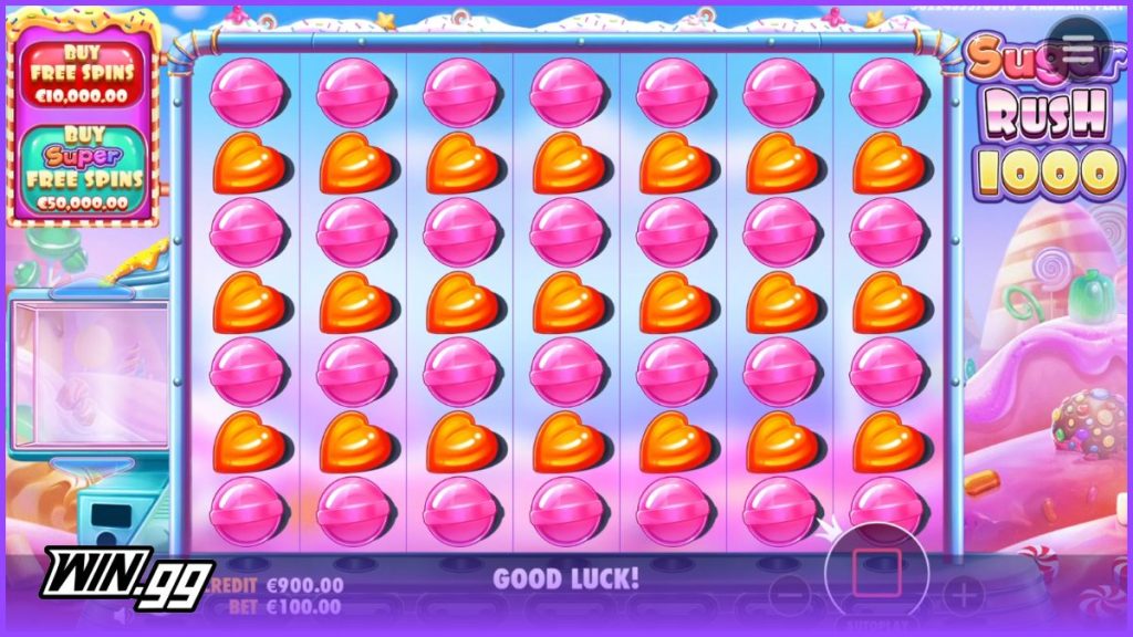 Sugar Rush 1000 gameplay