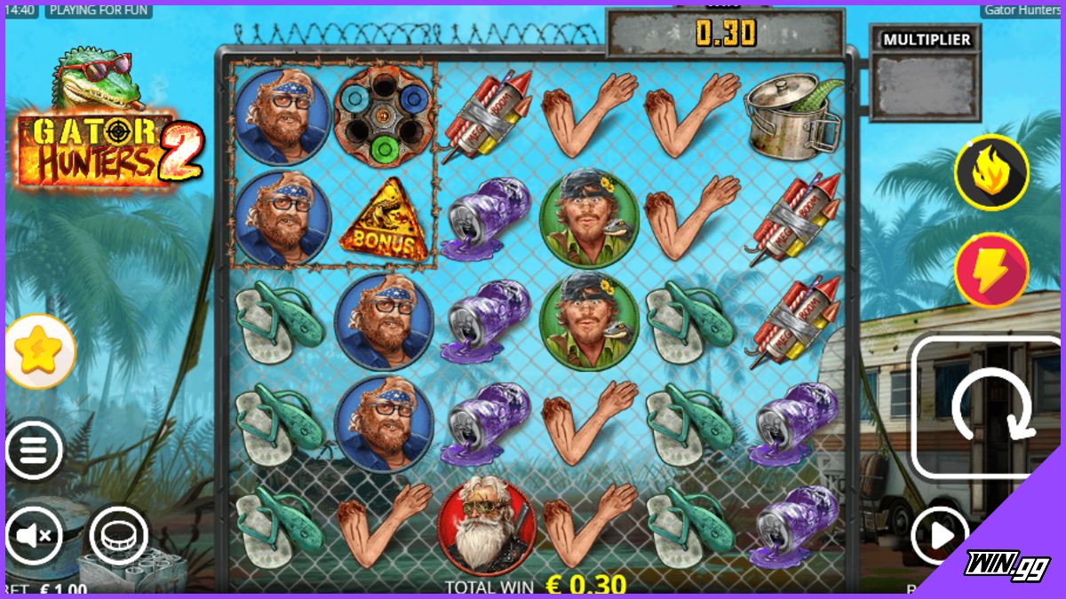 How To Play Gator Hunters 2, A NoLimit City Slot With A 30,000x Max Win