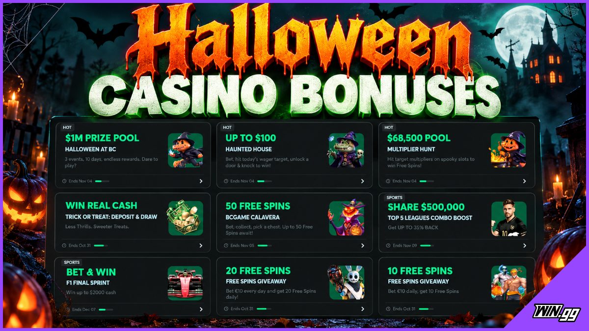 Halloween casino bonus