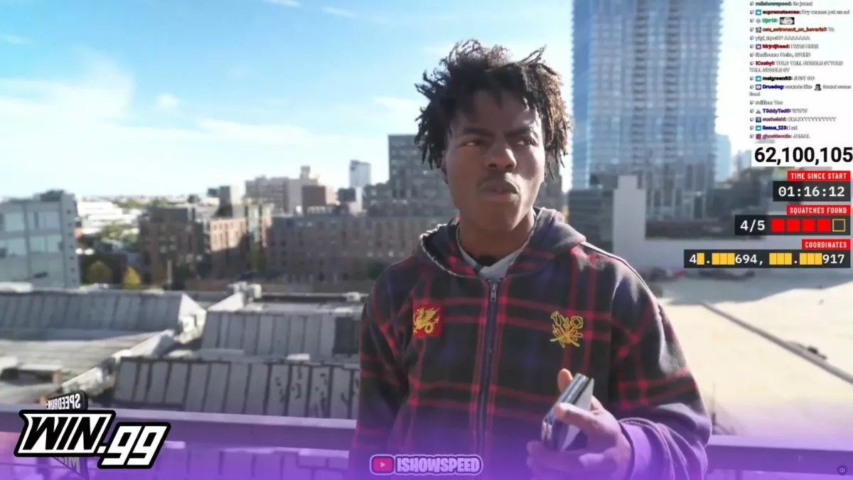 iShowSpeed Does an NYC “Find Me” Challenge as a Fan Wins $250k