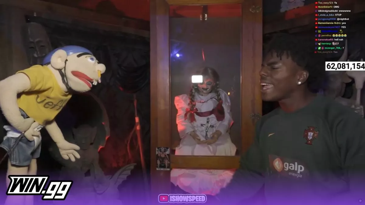 iShowSpeed Haunted Warren House