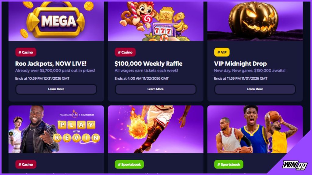 Roobet Halloween casino promo